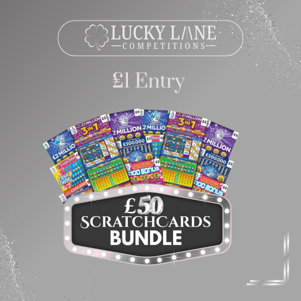 £50 SCRATCHCARDS BUNDLE